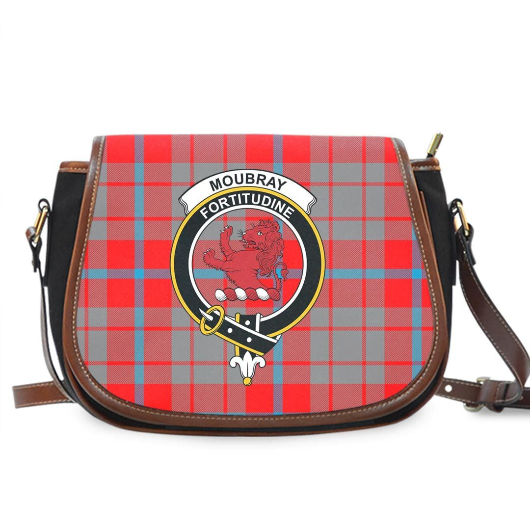 Moubray Tartan Crest Saddle Bag