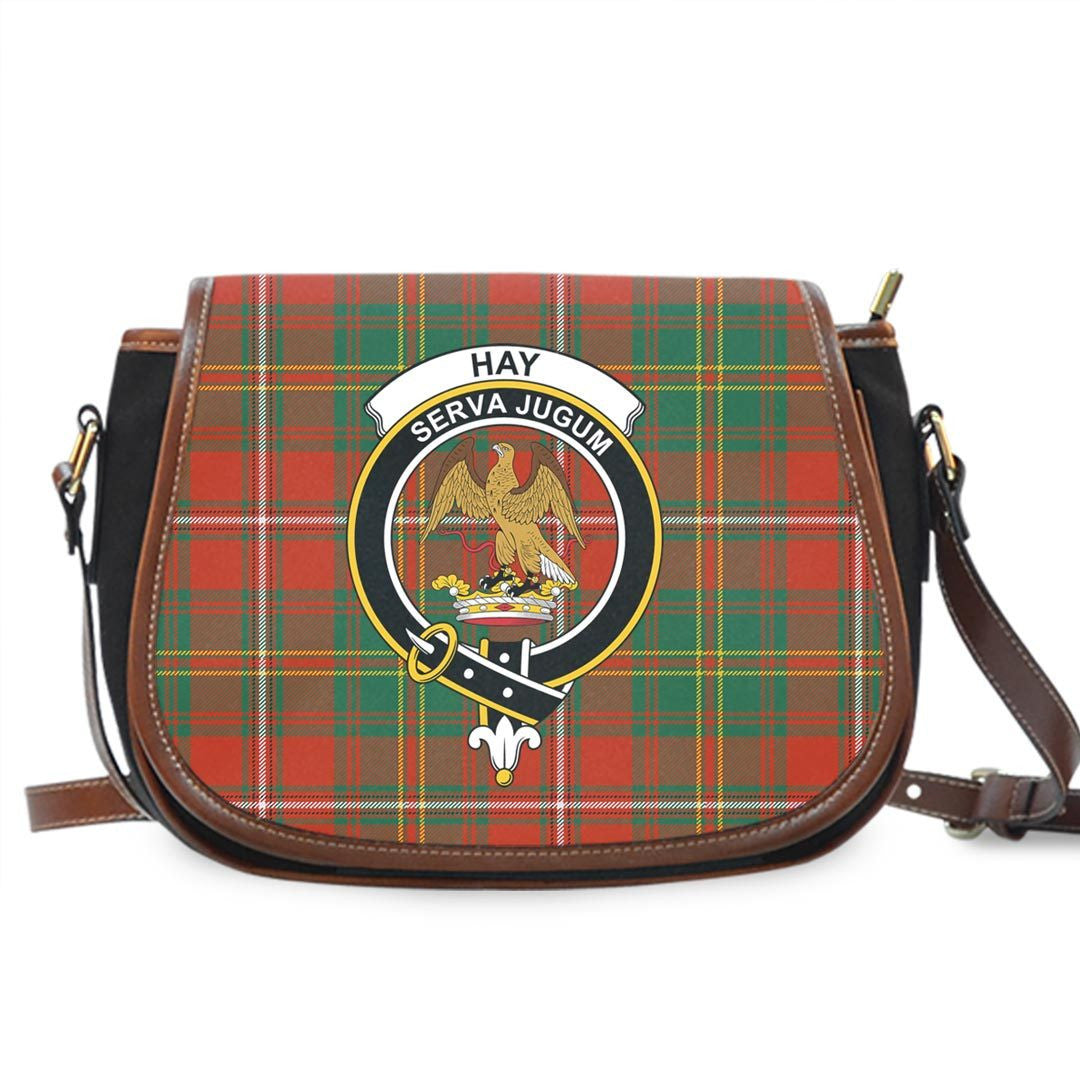 Hay Ancient Tartan Crest Saddle Bag