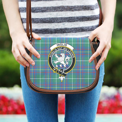 Inglis Ancient Tartan Crest Saddle Bag