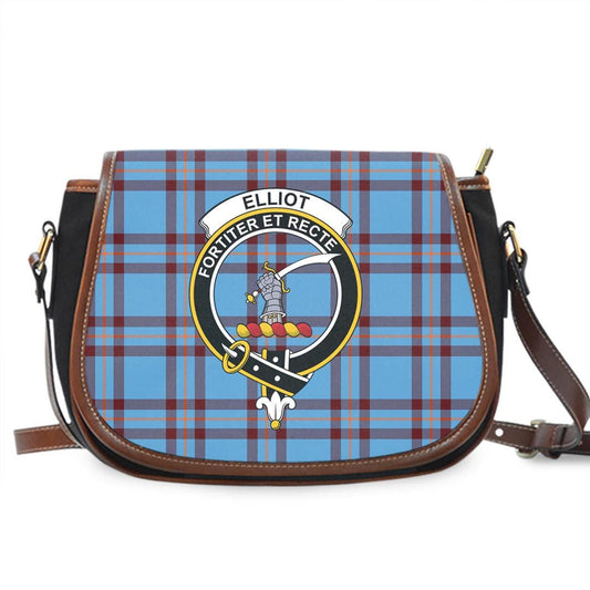 Elliot Ancient Tartan Crest Saddle Bag