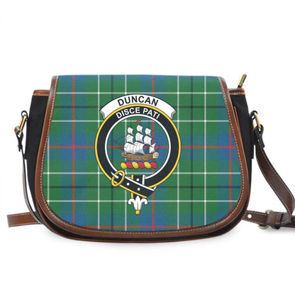 Duncan Ancient Tartan Crest Saddle Bag