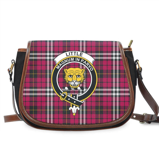 Little Tartan Crest Saddle Bag