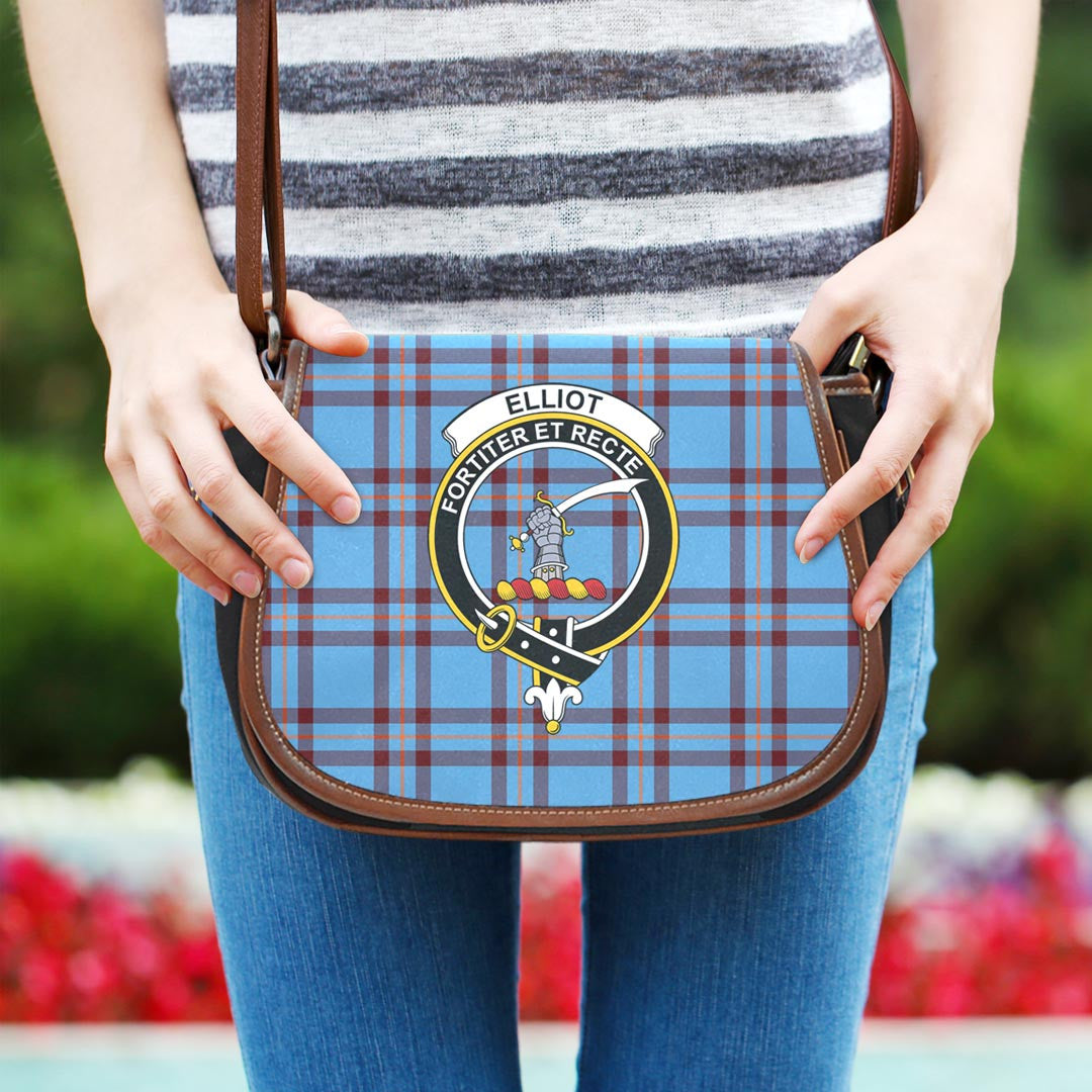 Elliot Ancient Tartan Crest Saddle Bag