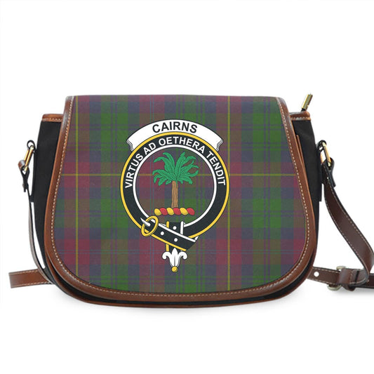 Cairns Tartan Crest Saddle Bag