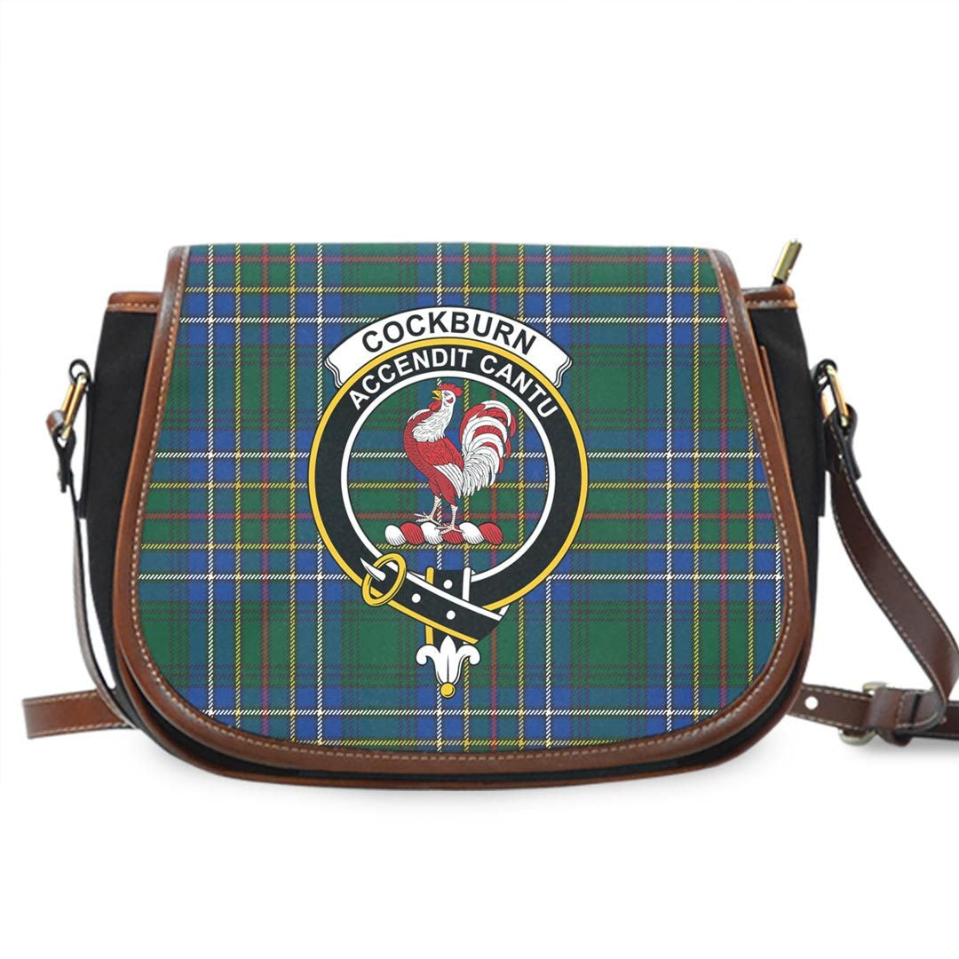 Cockburn Ancient Tartan Crest Saddle Bag