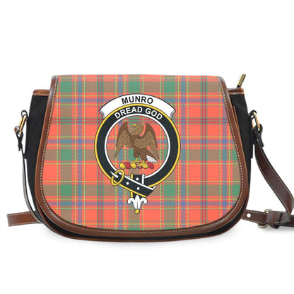 Munro Ancient Tartan Crest Saddle Bag