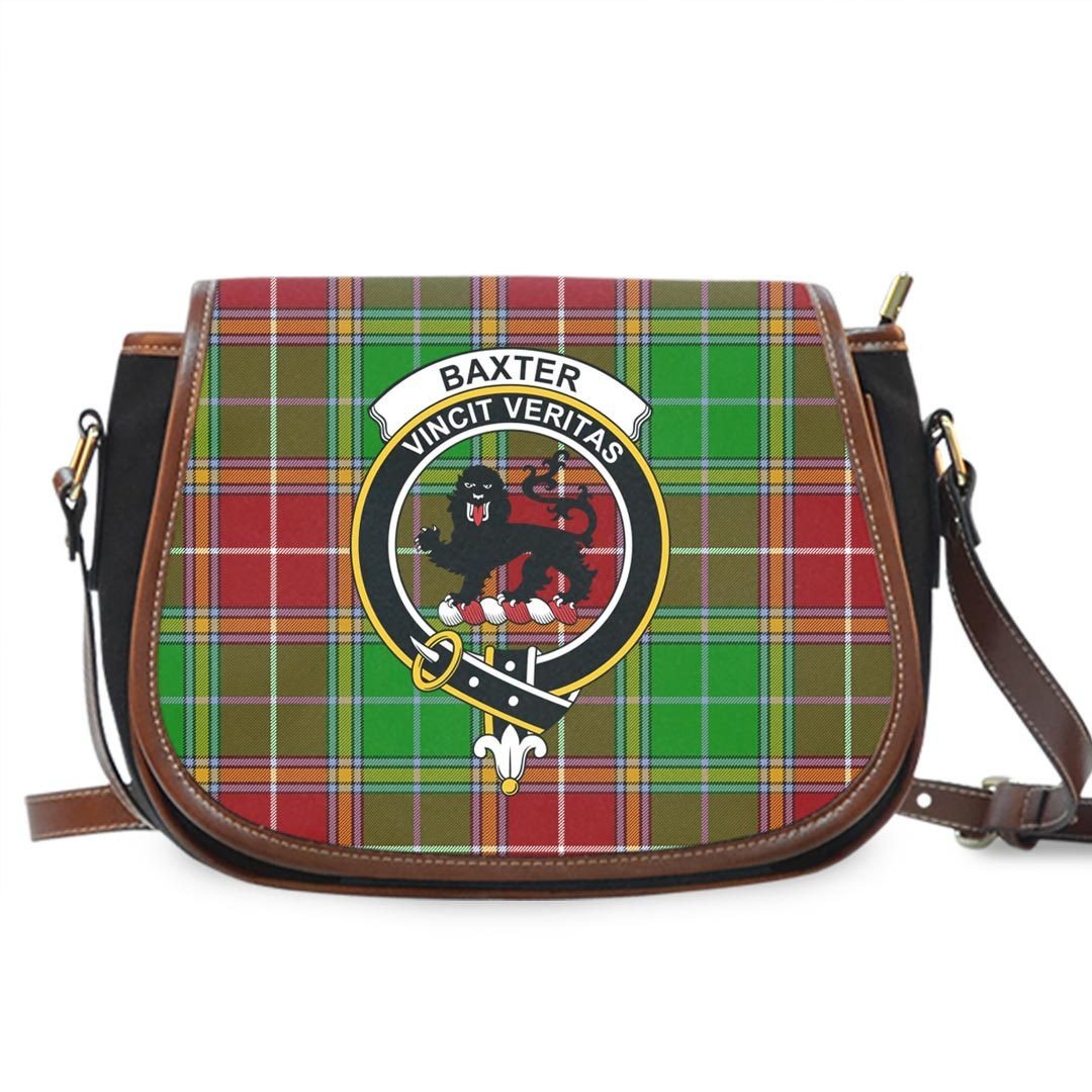 Baxter Tartan Crest Saddle Bag