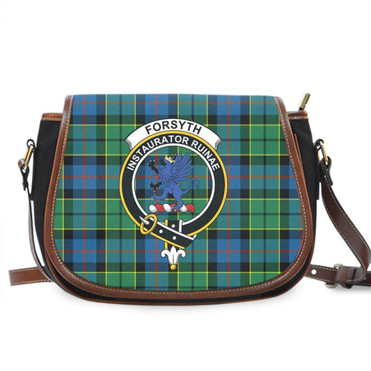 Forsyth Ancient Tartan Crest Saddle Bag