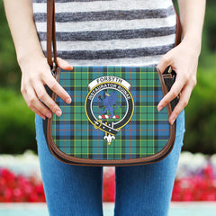 Forsyth Ancient Tartan Crest Saddle Bag