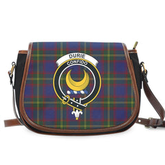 Durie Tartan Crest Saddle Bag