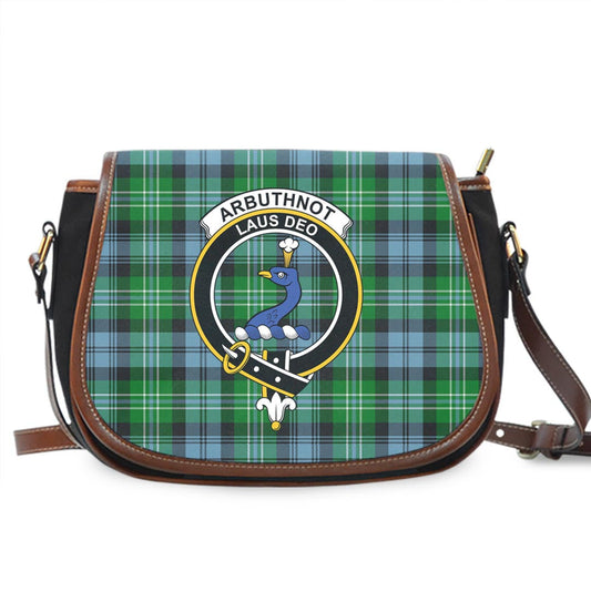 Arbuthnot Ancient Tartan Crest Saddle Bag