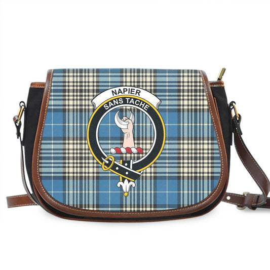 Napier Ancient Tartan Crest Saddle Bag