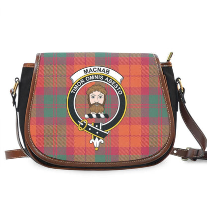 MacNab Ancient Tartan Crest Saddle Bag