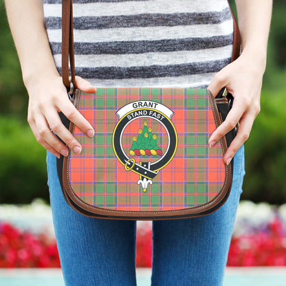 Grant Ancient Tartan Crest Saddle Bag