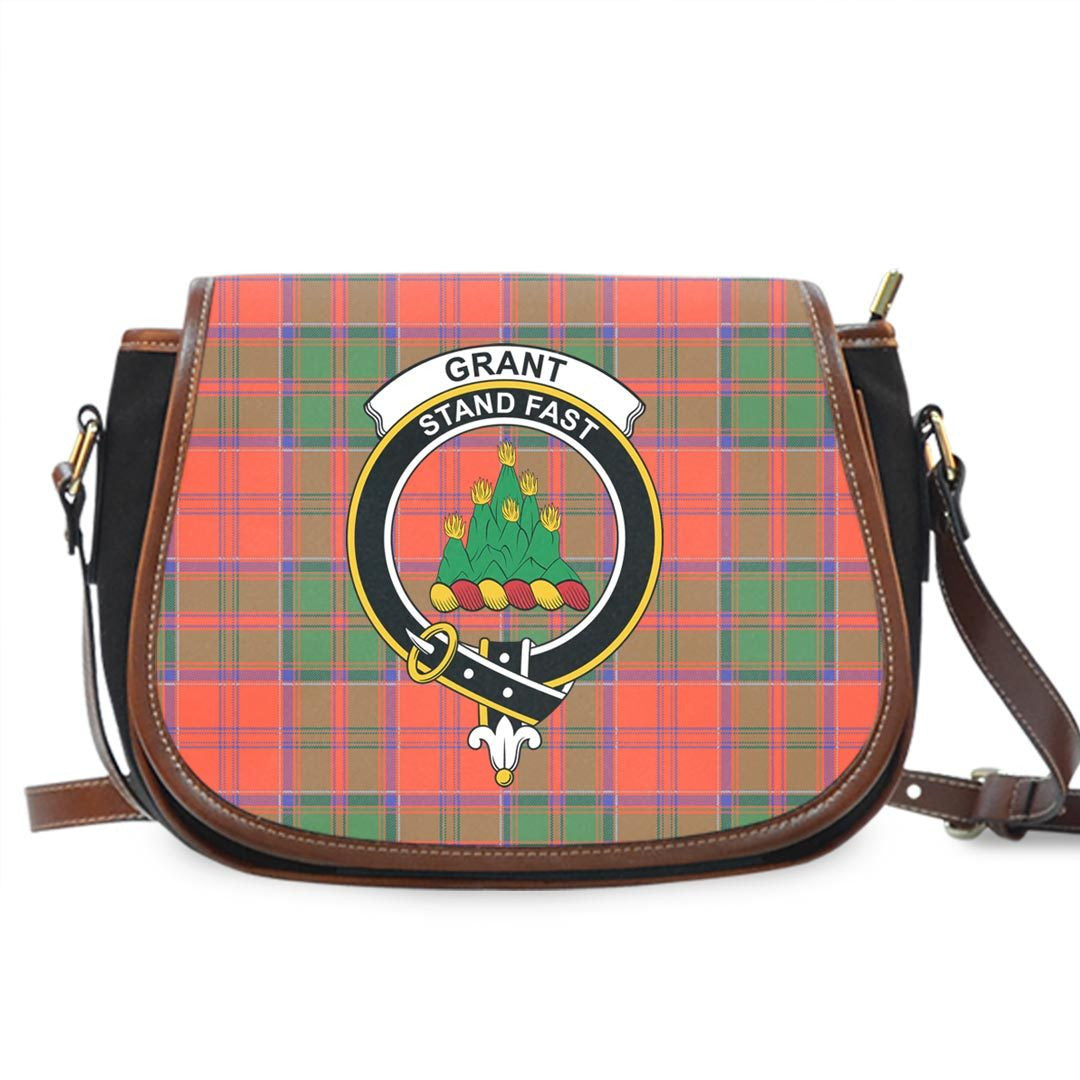 Grant Ancient Tartan Crest Saddle Bag