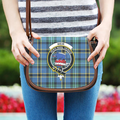 Weir Ancient Tartan Crest Saddle Bag