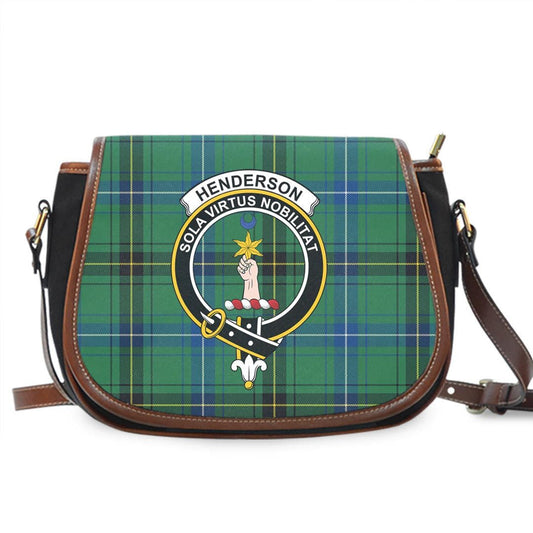 Henderson Ancient Tartan Crest Saddle Bag