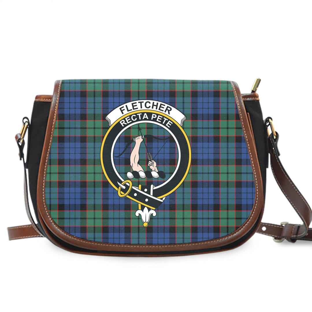 Fletcher Ancient Tartan Crest Saddle Bag