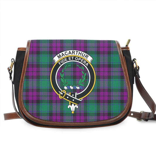 MacArthur � Milton Tartan Crest Saddle Bag