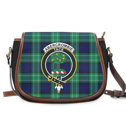 Abercrombie Tartan Crest Saddle Bag