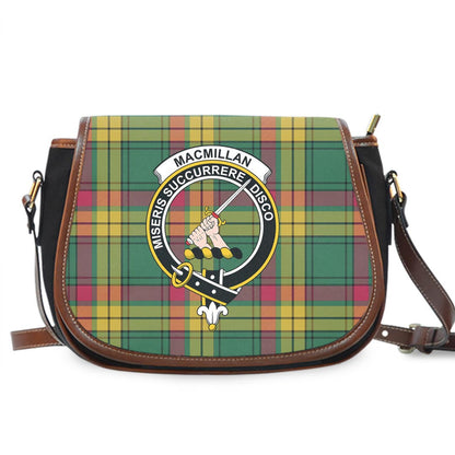 MacMillan Old Ancient Tartan Crest Saddle Bag