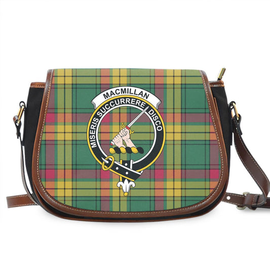 MacMillan Old Ancient Tartan Crest Saddle Bag