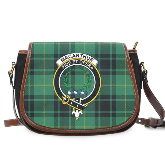 MacArthur Ancient Tartan Crest Saddle Bag