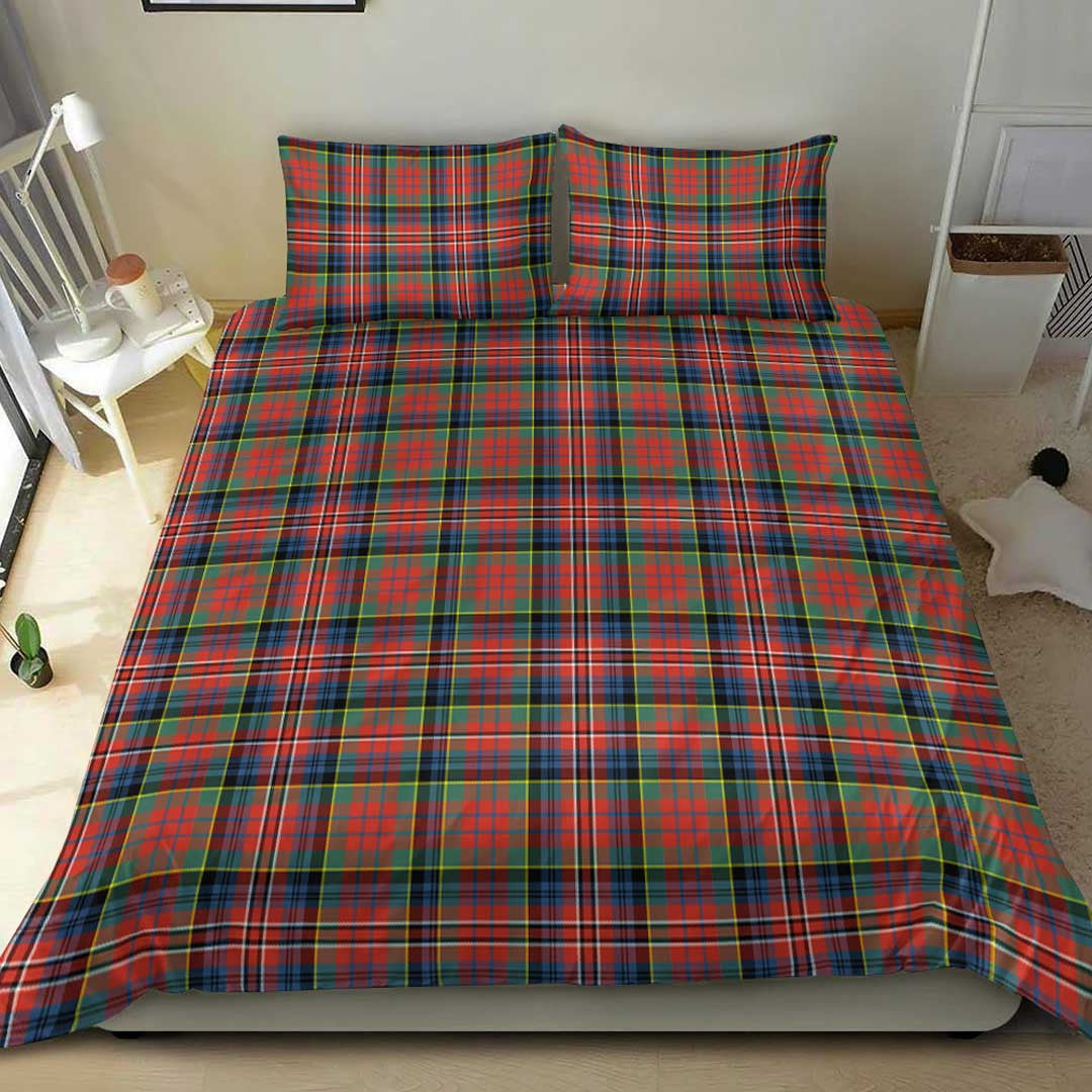 Macpherson Ancient Tartan Plaid Bedding Set