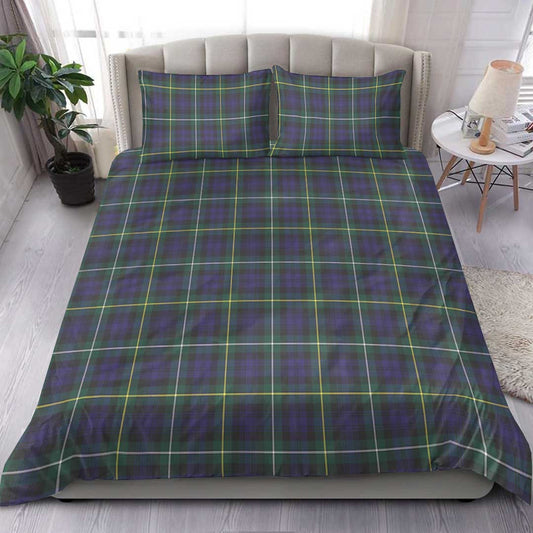 Campbell Argyll Modern Tartan Plaid Bedding Set