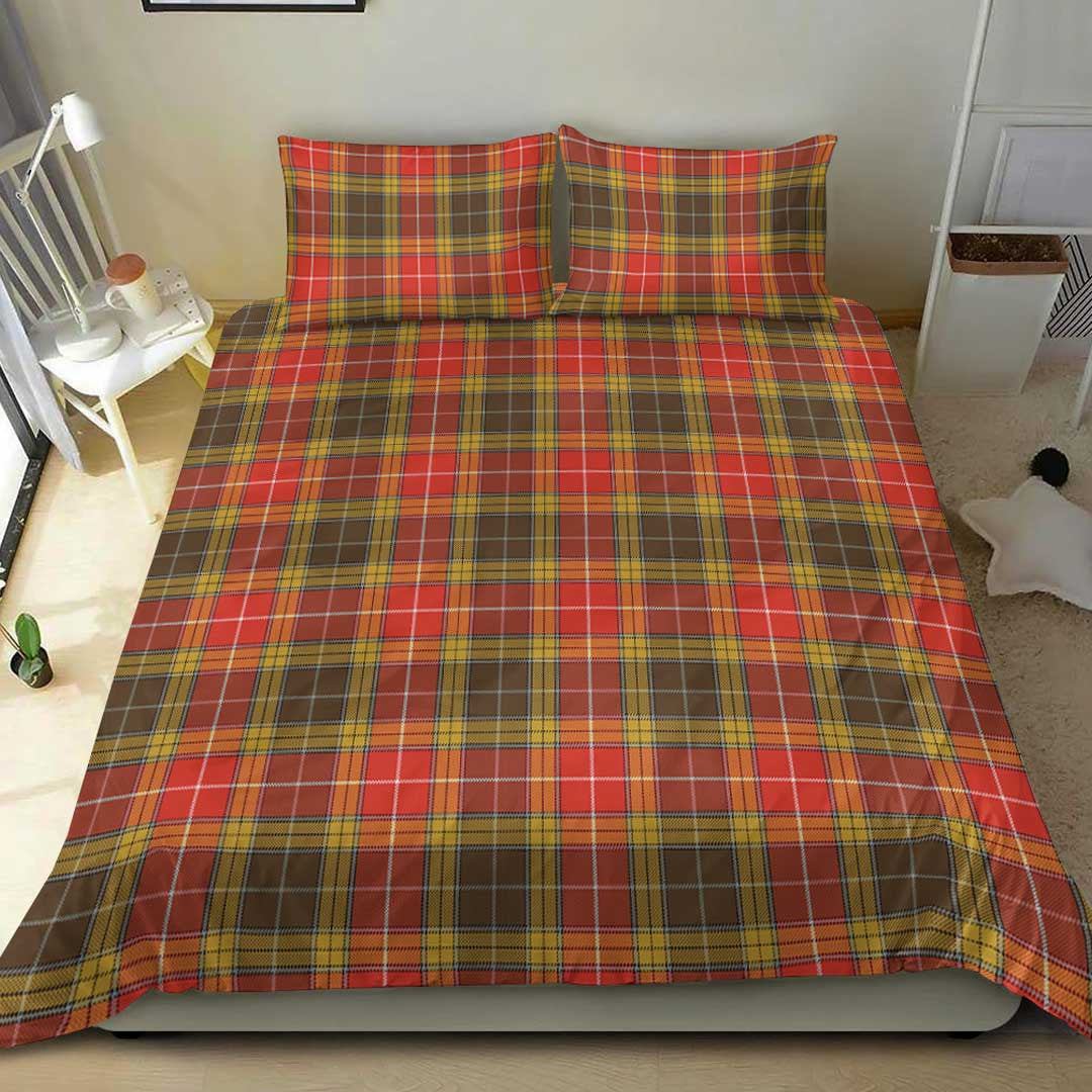 Buchanan Old Set Weathered Tartan Plaid Bedding Set