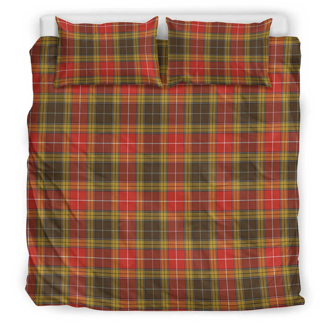 Buchanan Old Set Weathered Tartan Plaid Bedding Set