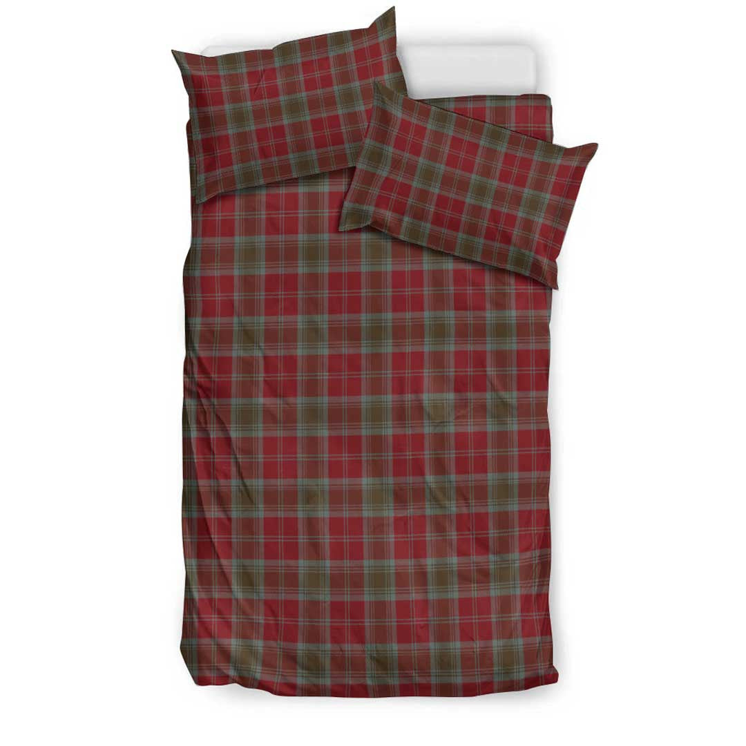 Lindsay Weathered Tartan Plaid Bedding Set