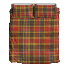 Buchanan Old Set Weathered Tartan Plaid Bedding Set