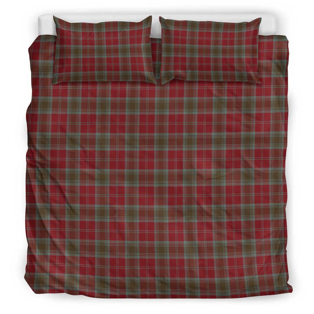 Lindsay Weathered Tartan Plaid Bedding Set