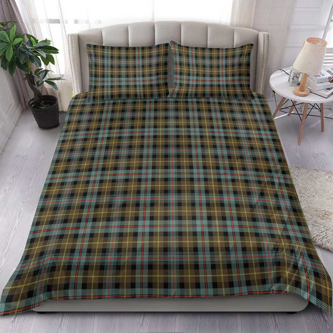 Farquharson Weathered Tartan Plaid Bedding Set