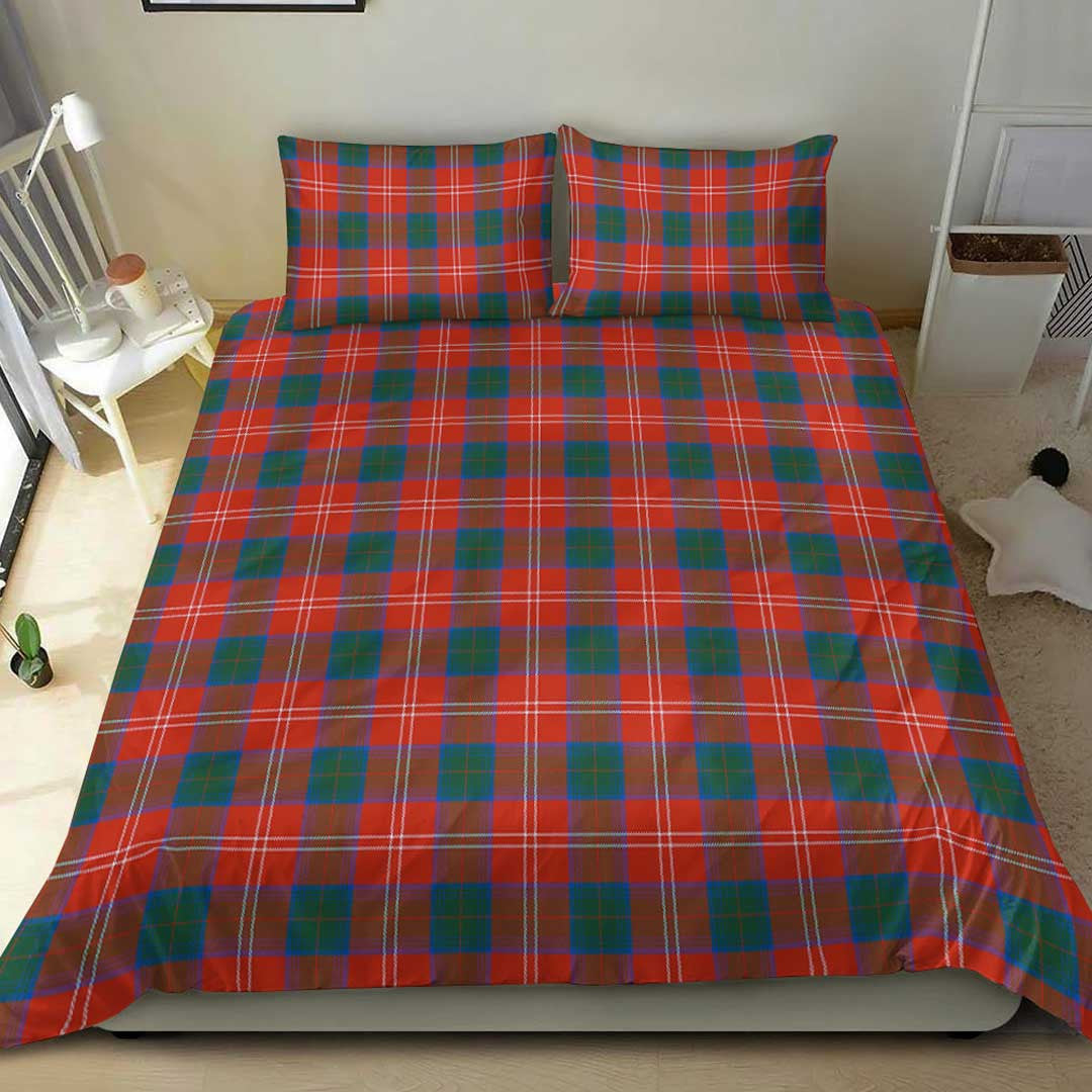 Chisholm Ancient Tartan Plaid Bedding Set