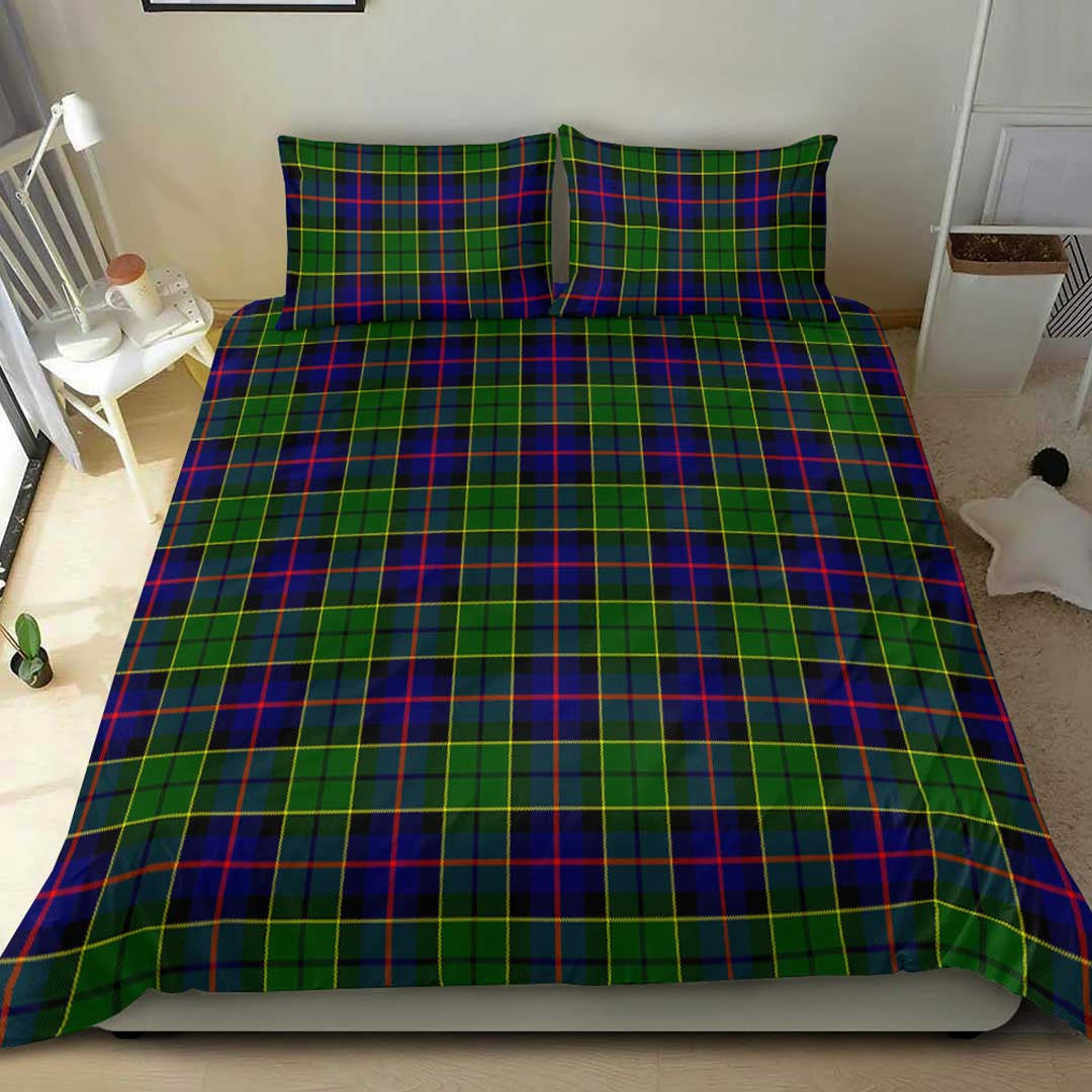 Forsyth Modern Tartan Plaid Bedding Set