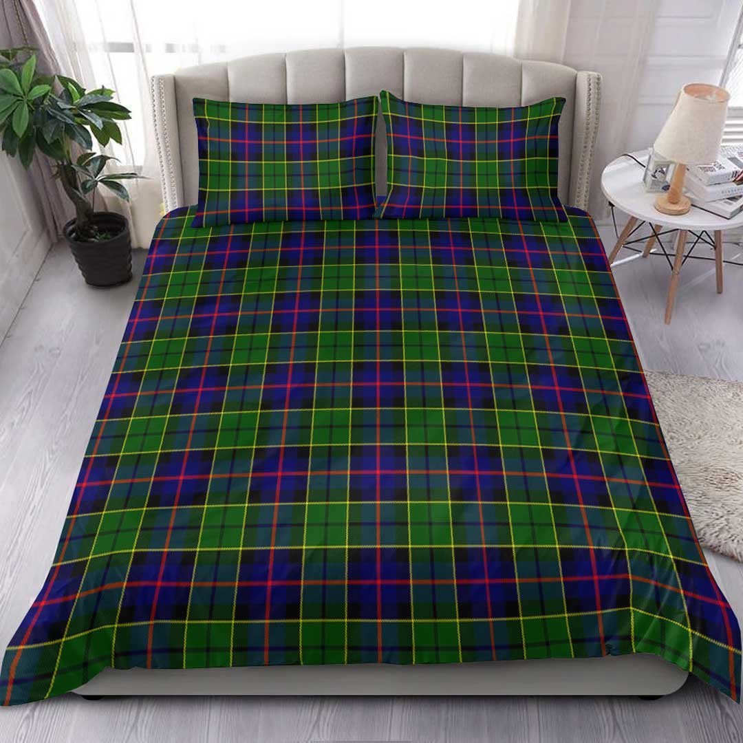 Forsyth Modern Tartan Plaid Bedding Set