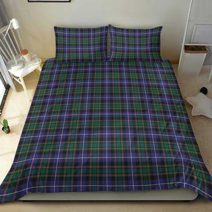 Macrae Hunting Modern Tartan Plaid Bedding Set