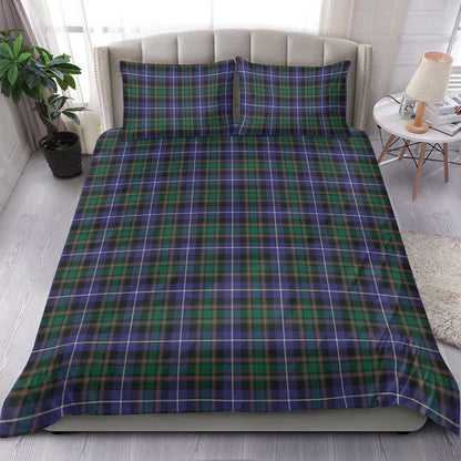 Macrae Hunting Modern Tartan Plaid Bedding Set