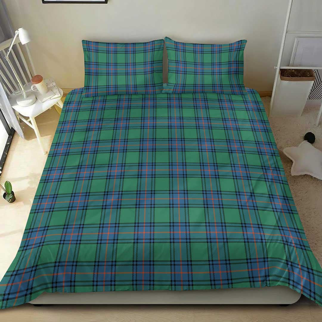 Shaw Ancient Tartan Plaid Bedding Set