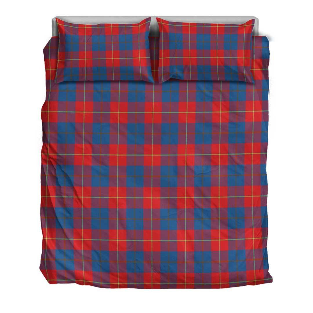 Galloway Red Tartan Plaid Bedding Set