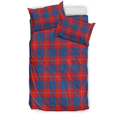 Galloway Red Tartan Plaid Bedding Set