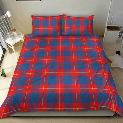 Galloway Red Tartan Plaid Bedding Set