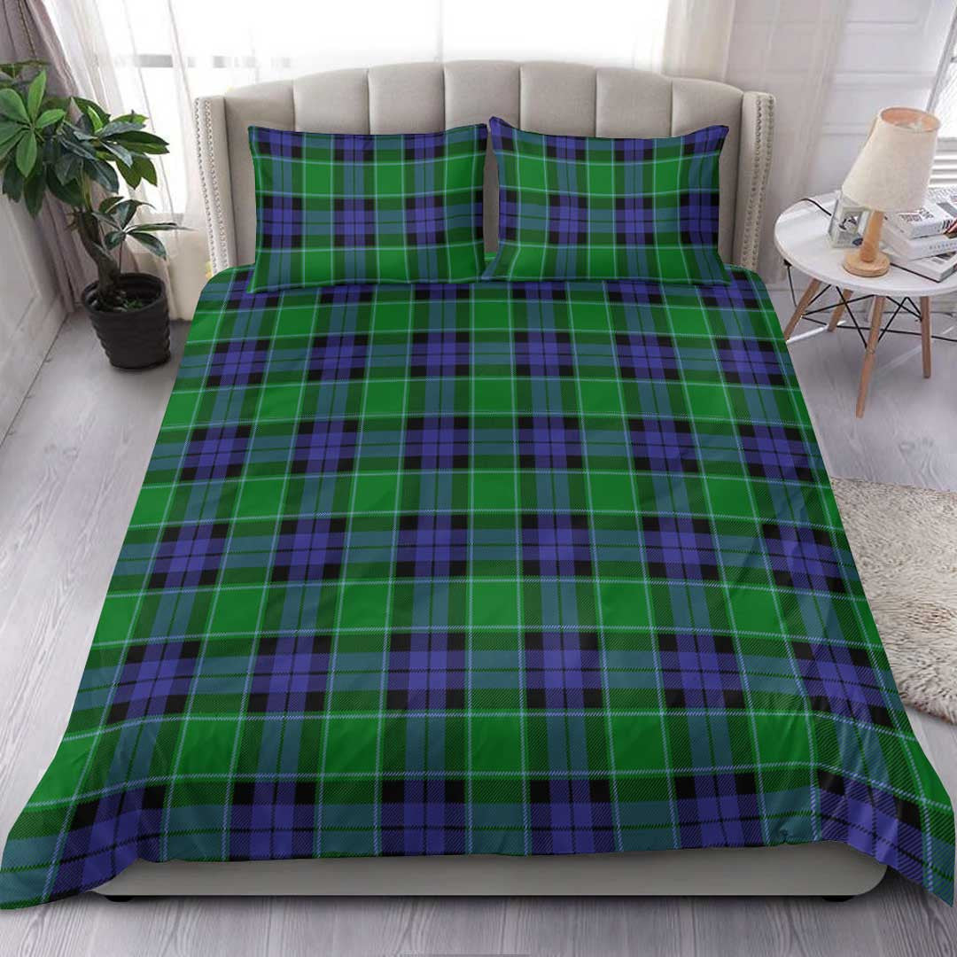 Graham Of Menteith Modern Tartan Plaid Bedding Set