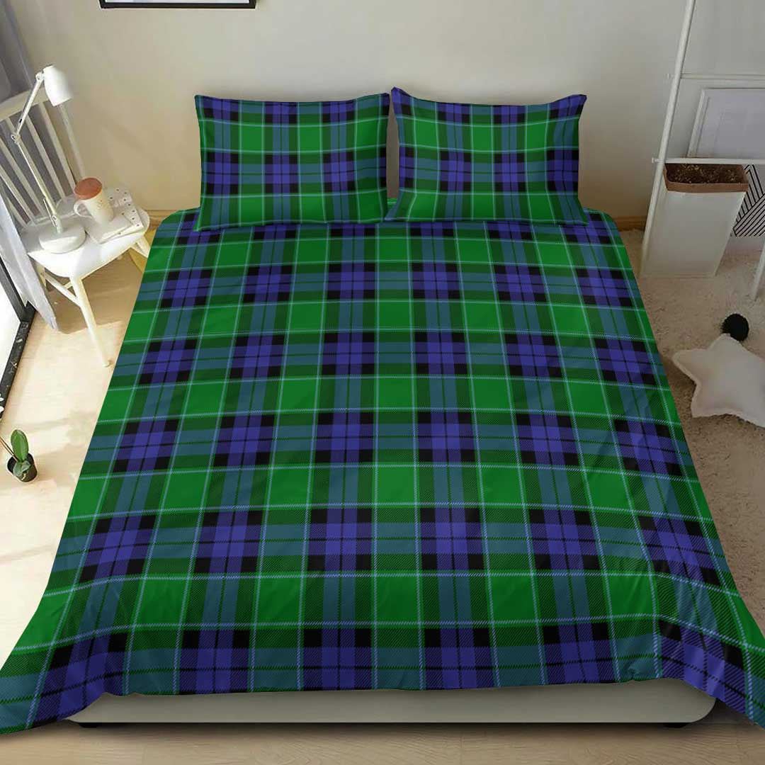 Graham Of Menteith Modern Tartan Plaid Bedding Set