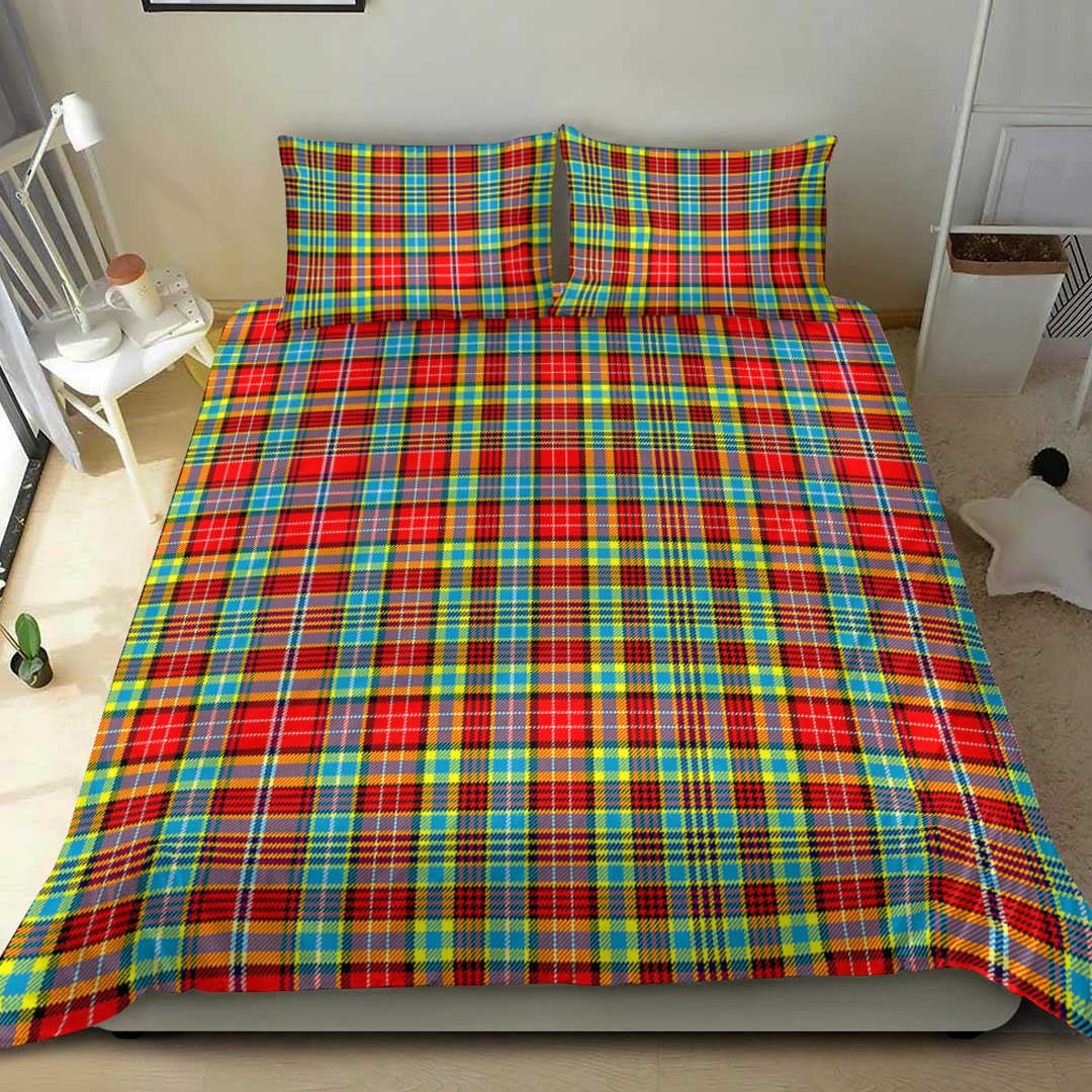 Ogilvie Hunting Ancient Tartan Plaid Bedding Set