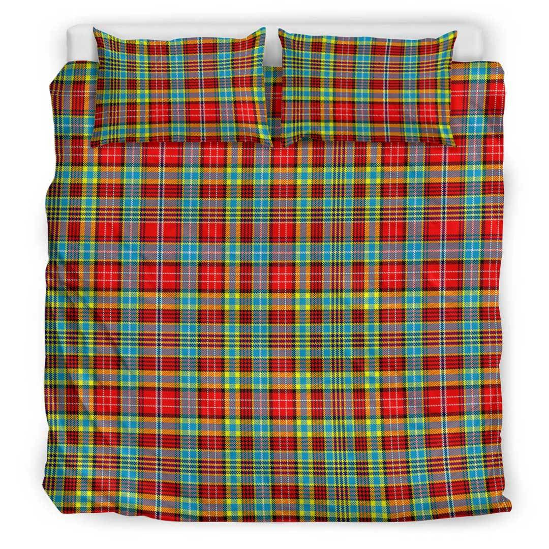 Ogilvie Hunting Ancient Tartan Plaid Bedding Set