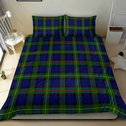 Macewen Modern Tartan Plaid Bedding Set