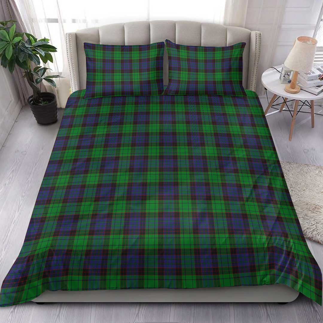 Stewart Old Modern Tartan Plaid Bedding Set